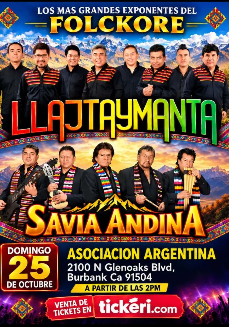 LLAJTAYMANTA y SAVIA ANDINA EN CONCIERTO
