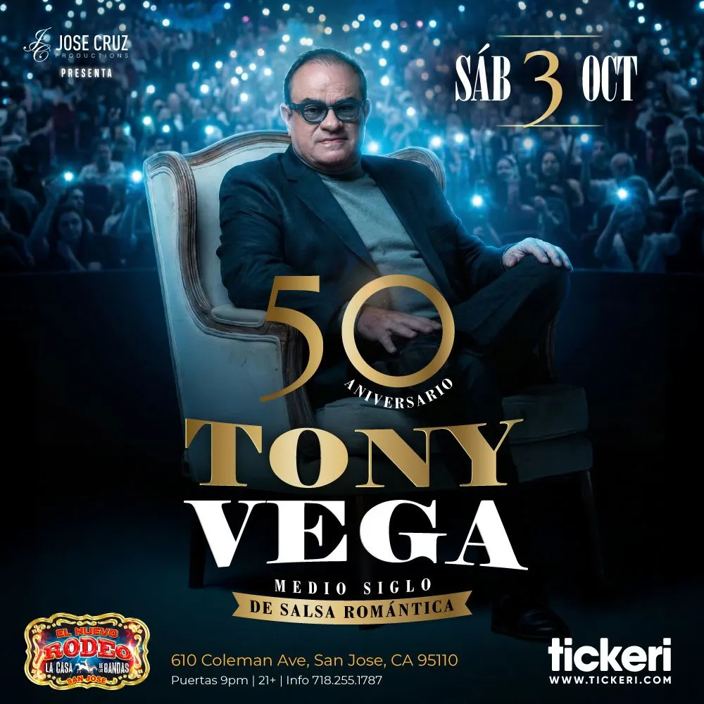 Tony Vega en San Jose