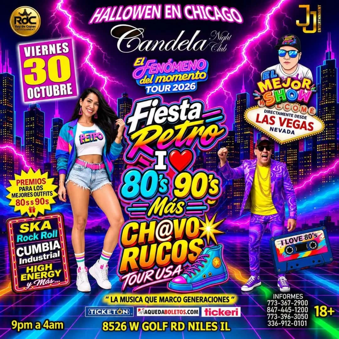 Fiesta RETRO :: El Mejor HALLOWEEN PARTY