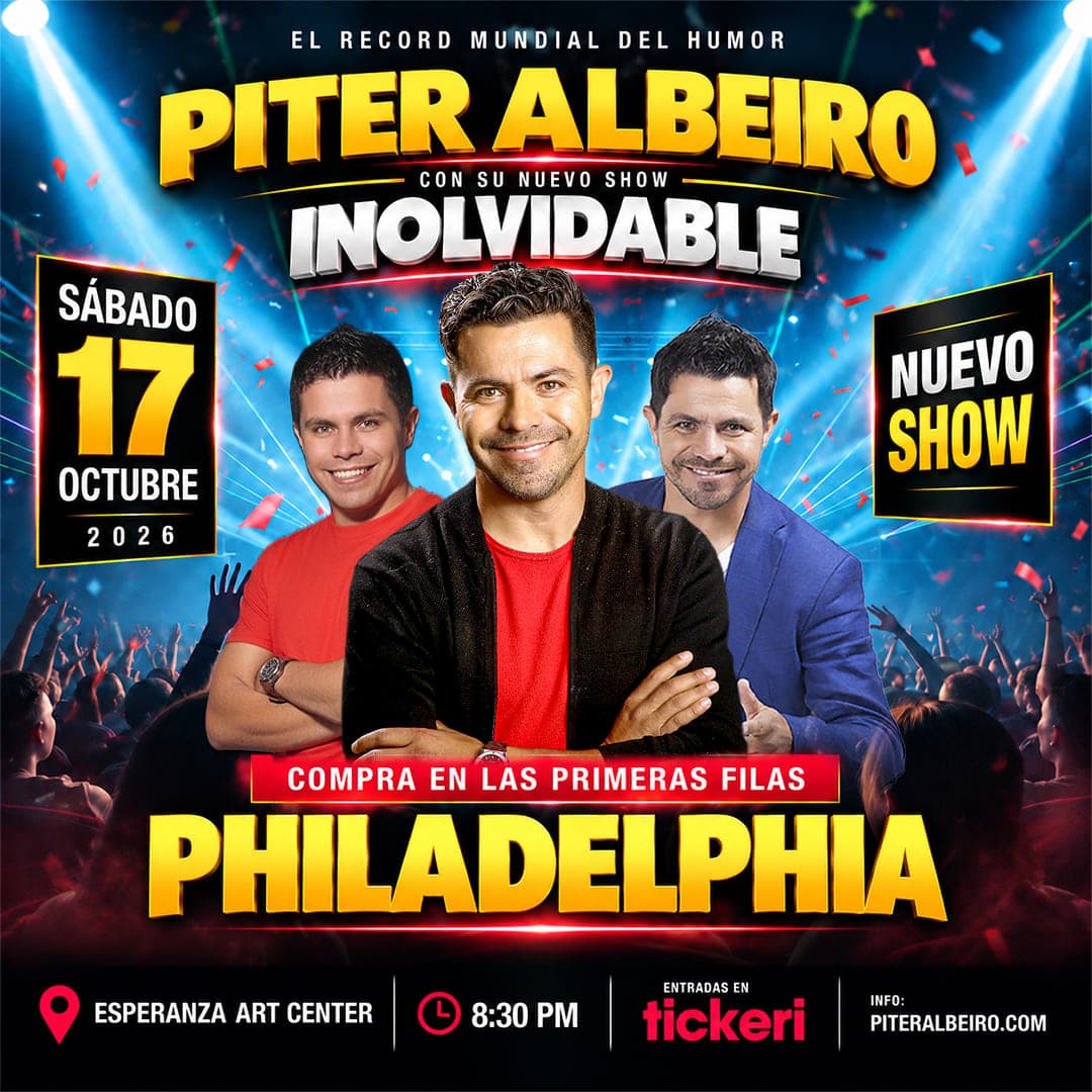Piter Albeiro NUEVO SHOW Inolvidable En Philadelphia