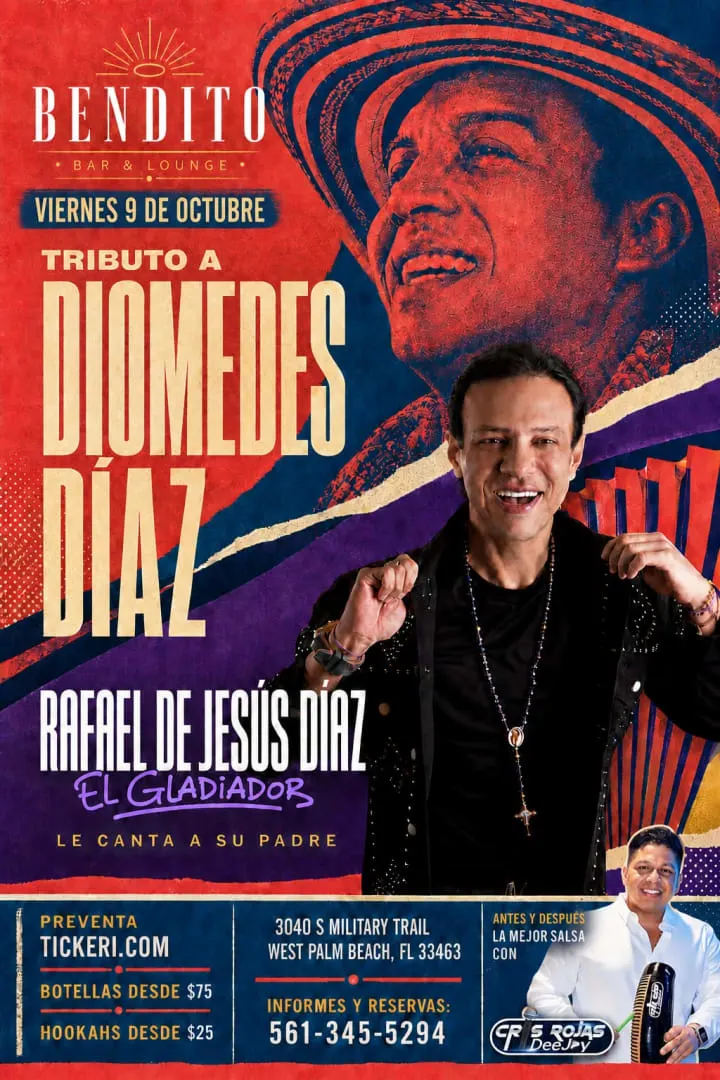 Rafael De Jesus Diaz le canta a su padre, Tributo a Diomedes Diaz
