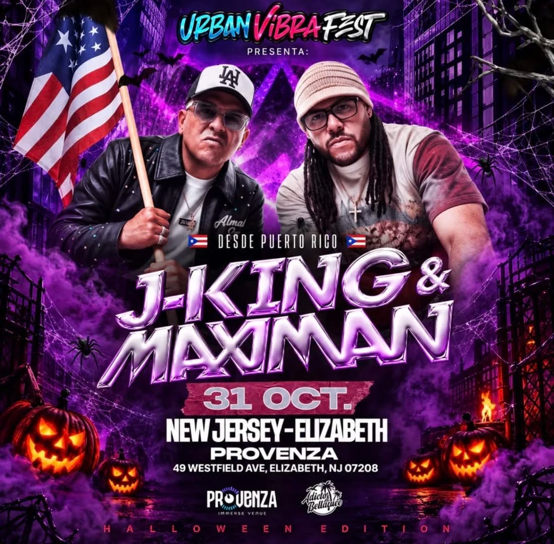 J King y el Maximan en Vivo en Elizabeth New Jersey - UVF
