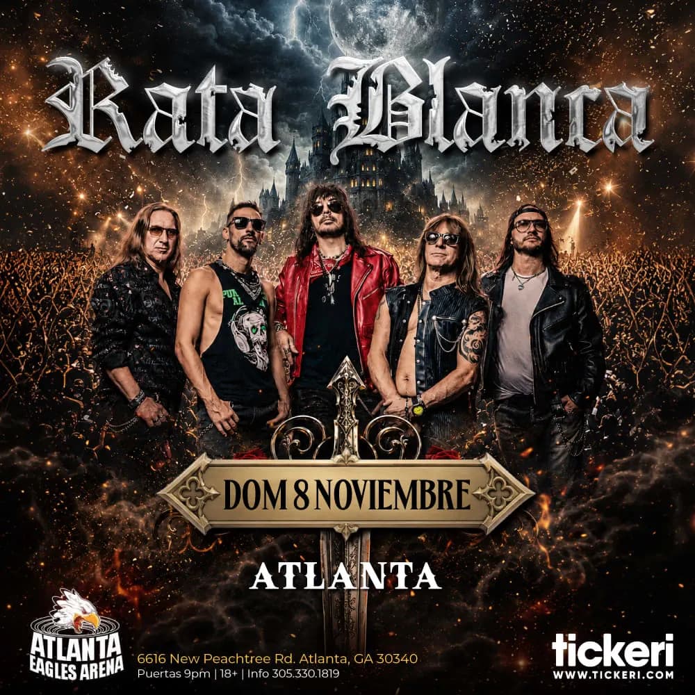 Rata Blanca en concierto en Atlanta