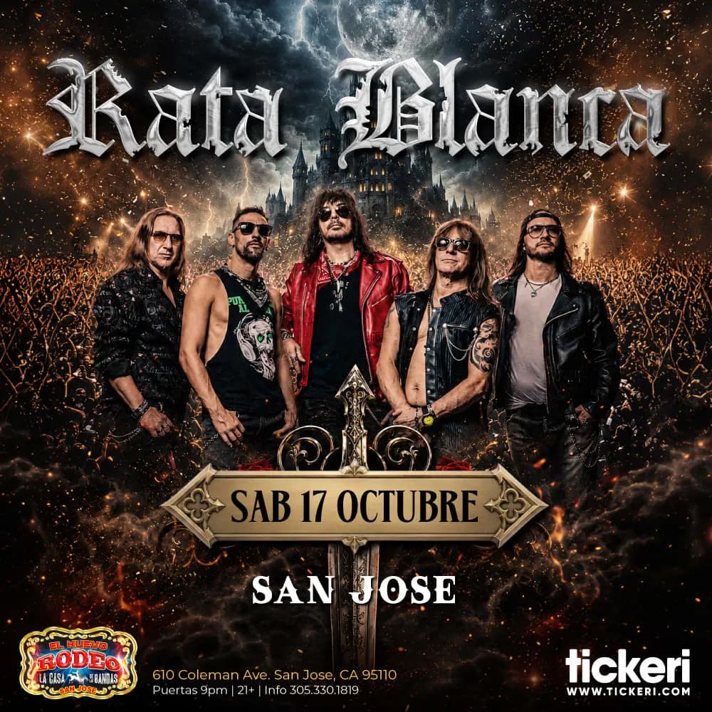 Rata Blanca en concierto en San Jose