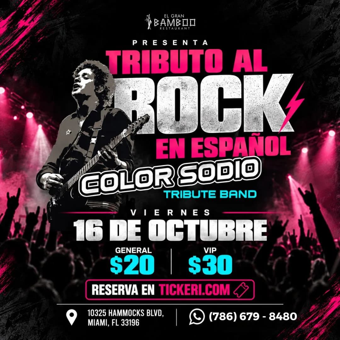 TRIBUTO AL ROCK EN ESPAÑOL-COLOR SODIO