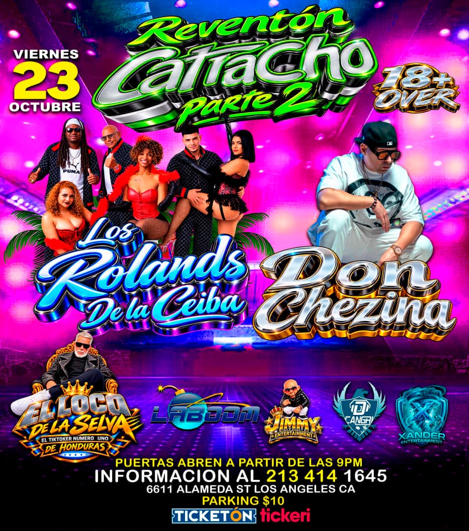 Los Roland's de La Ceiba - Don Chezina - Reventon Catracho Parte 2