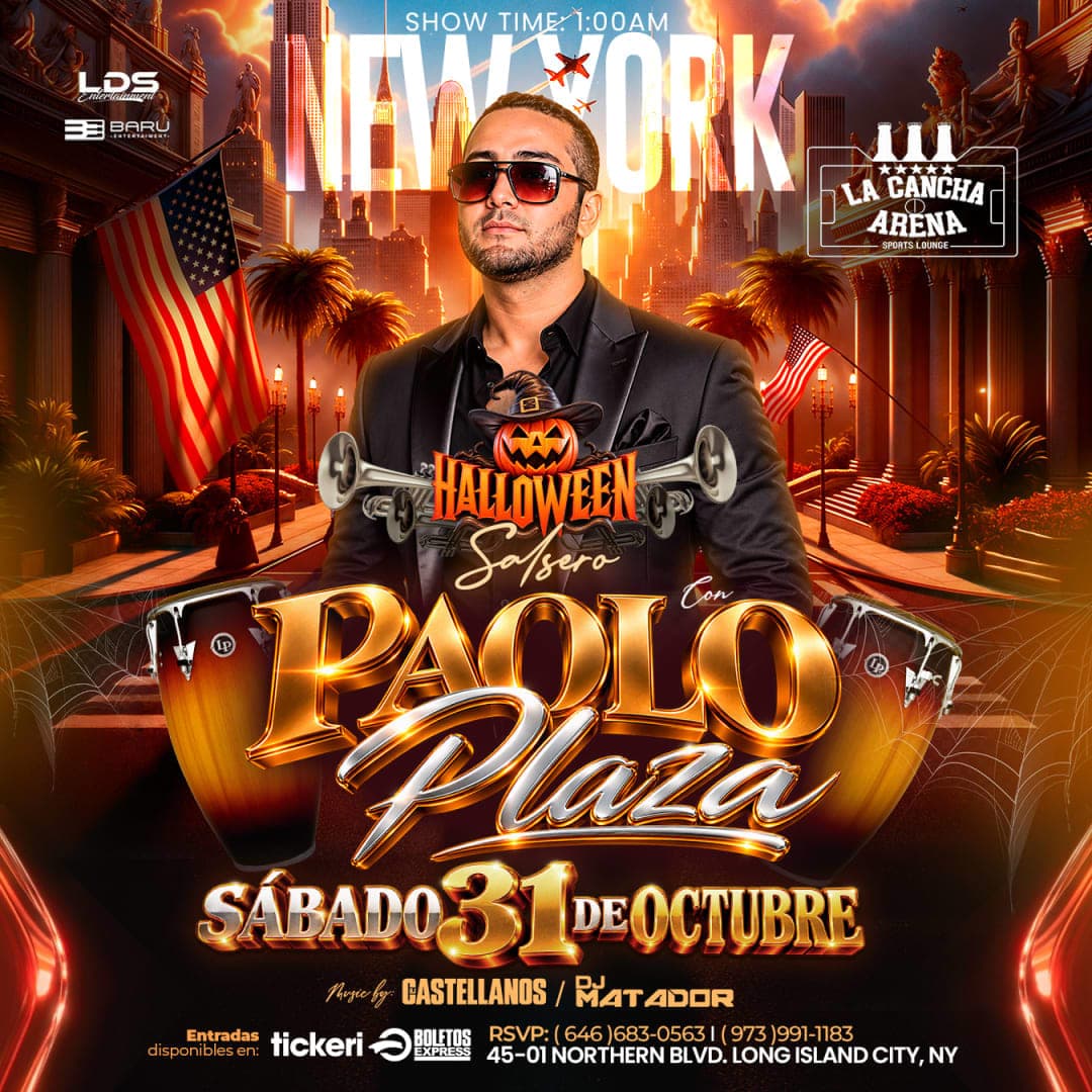 PAOLO PLAZA EN NEW YORK !!