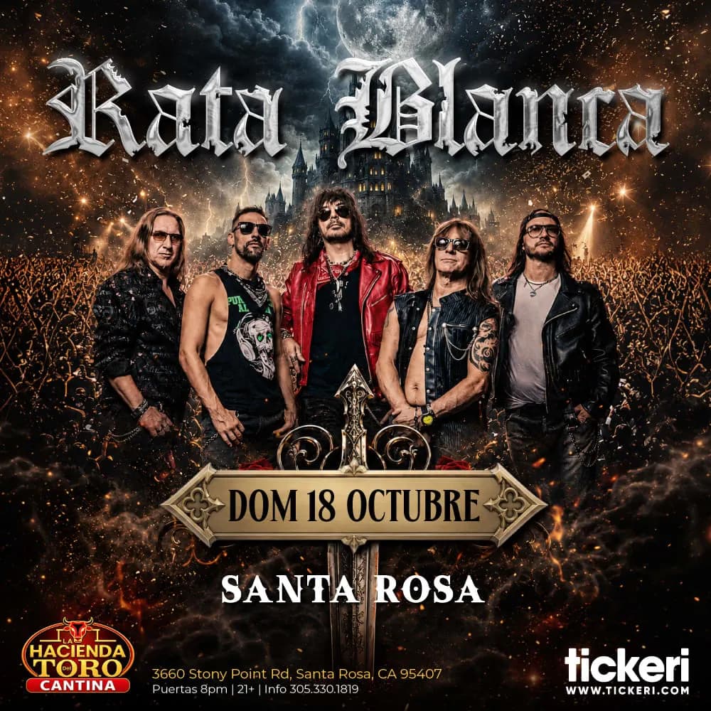 Rata Blanca en concierto en California