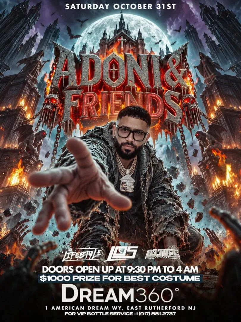 NOCHE DE TERROR HALLOWEEN CON DJ ADONI EN DREAM360 🎃