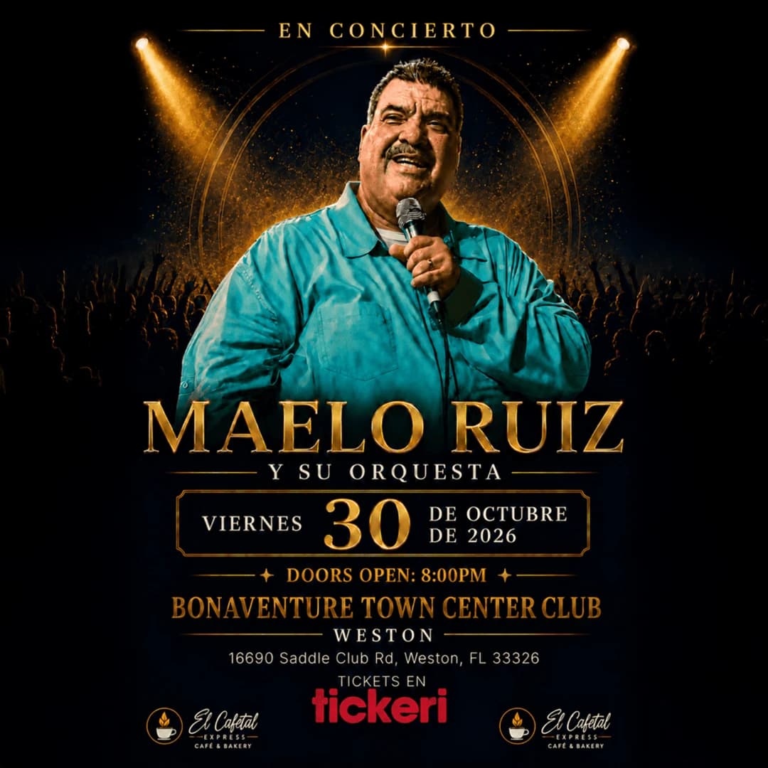 Maelo Ruiz en concierto en Weston Fl