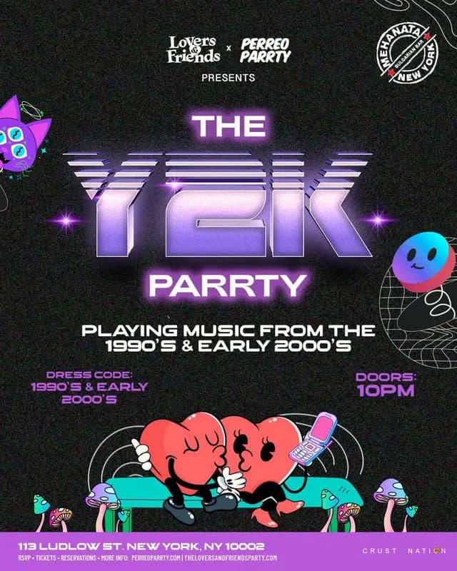 THE Y2K Parrty at the Legendary Mehanata NYC | 18+