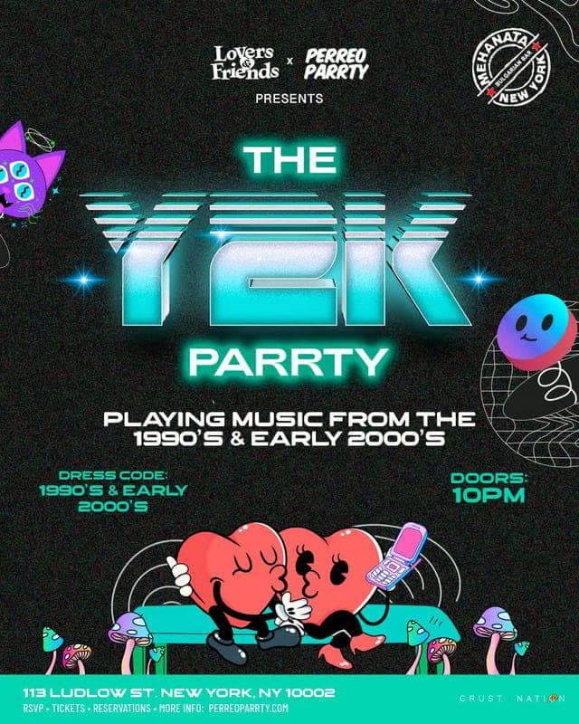 THE Y2K Parrty at the Legendary Mehanata NYC | 18+