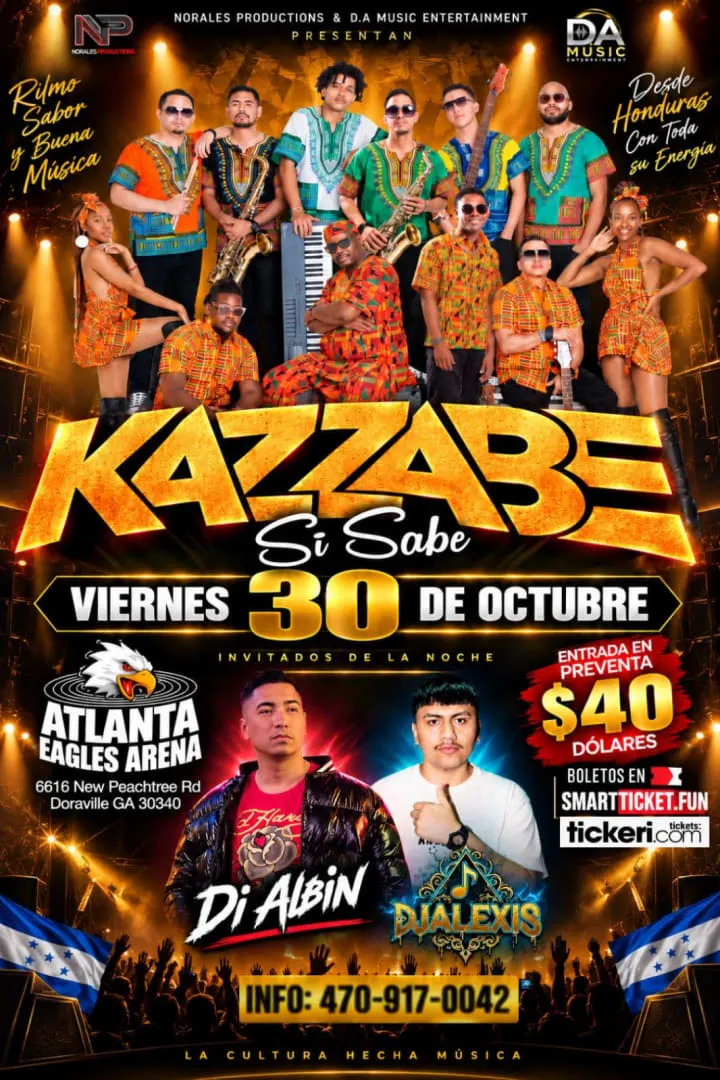 Grupo Kazzabe - Atlanta , Georgia (Atlanta Eagles Arena)