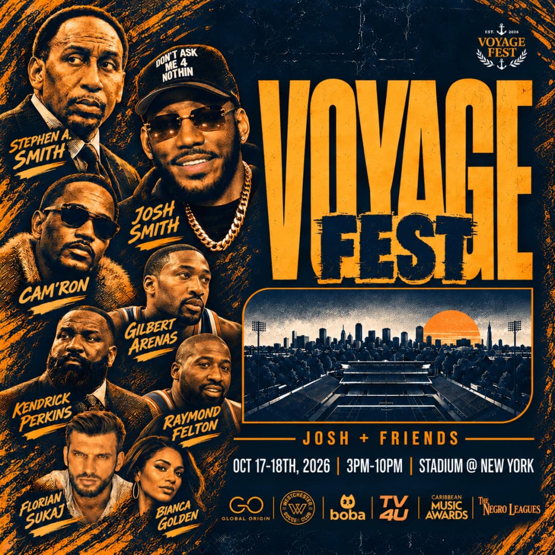 Voyage Fest NYC: Sports, Culture & Music ft. Josh & Stephen A. Smith, Mystic Zack Hirsch & Cam'Ron