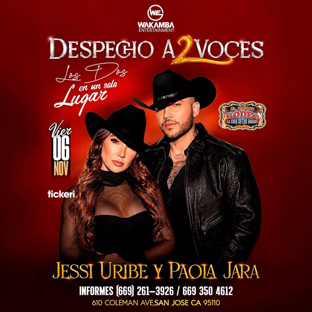 Despecho a 2 Voces con Jessi Uribe & Paola Lara en vivo