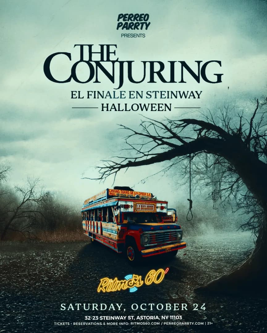 The Conjuring on Steinway Halloween Colombian Parrty