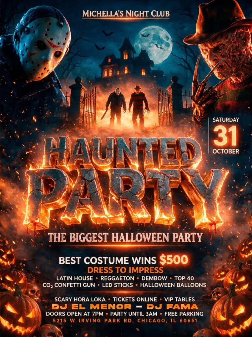 HALLOWEEN 🎃 Haunted party