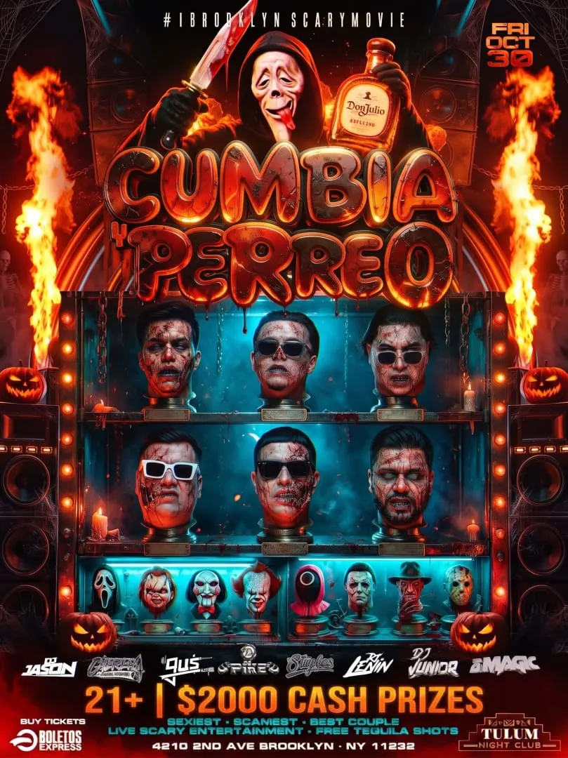 🎃 ¡Prepárate para la fiesta más terrorífica y salvaje del año!