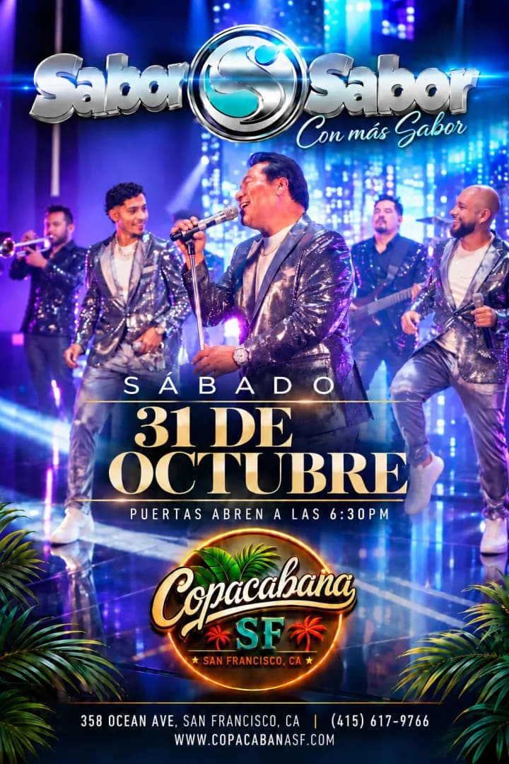 Halloween Party con Grupo Sabor Sabor directamente desde Bolivia !