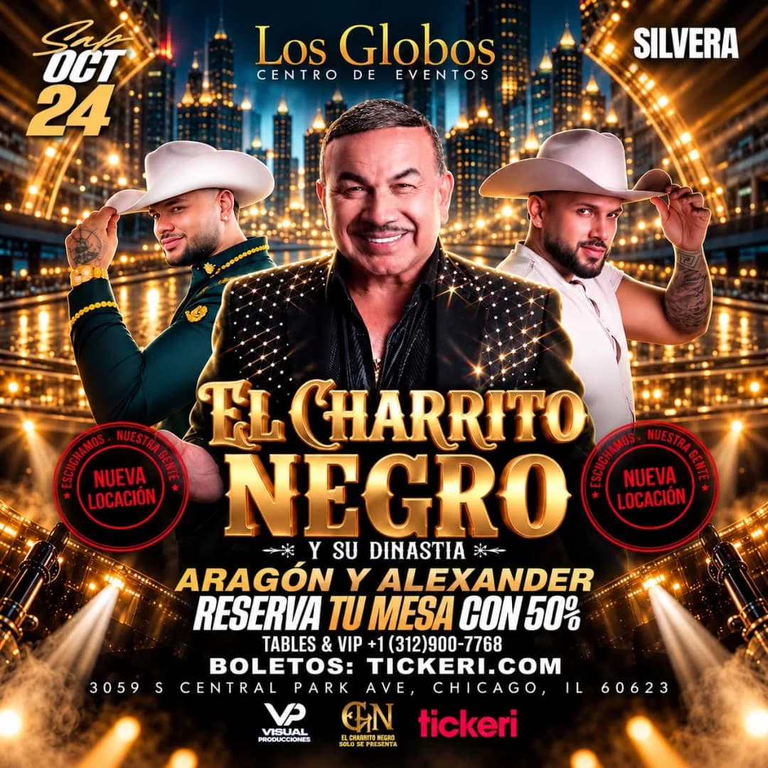 EL CHARRITO NEGRO EN CHICAGO - LOS GLOBOS