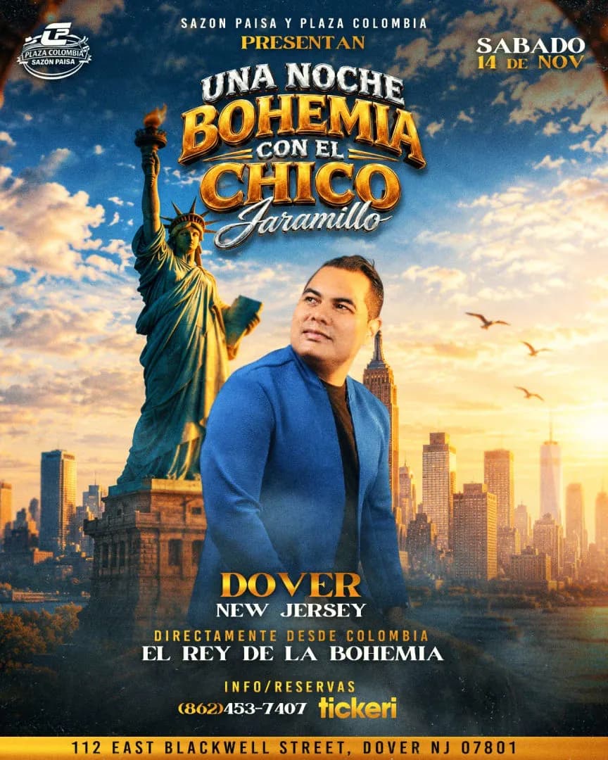 UNA NOCHE BOHEMIA CON EL CHICO JARAMILLO
