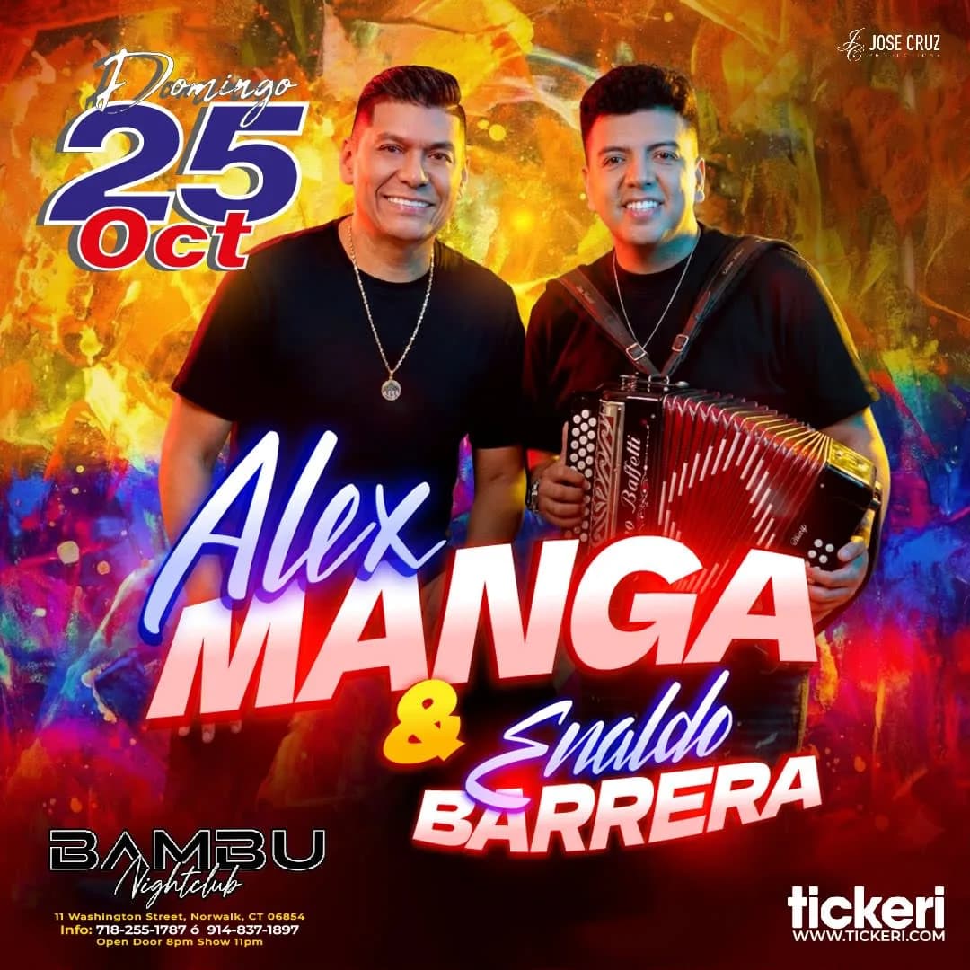 Alex Manga & Enaldo Barrera Jr. en Connecticut