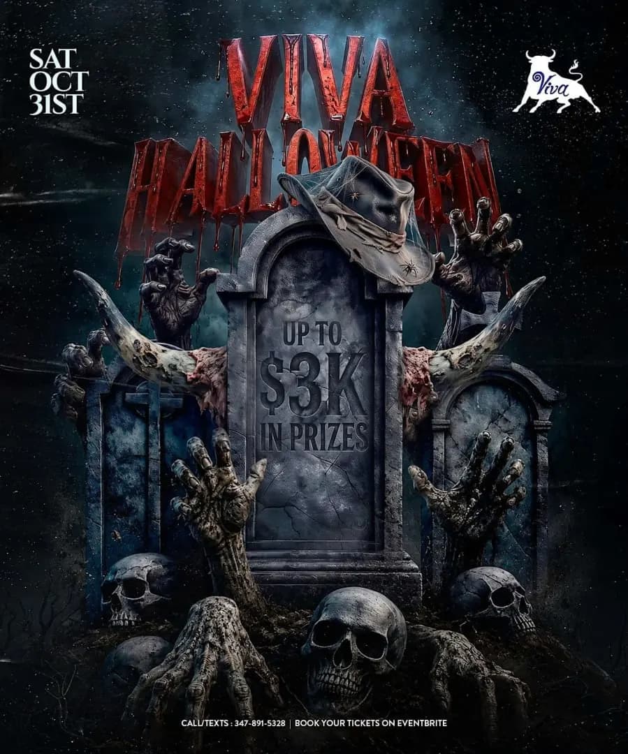 Latin Costume Halloween Party at Viva Toro