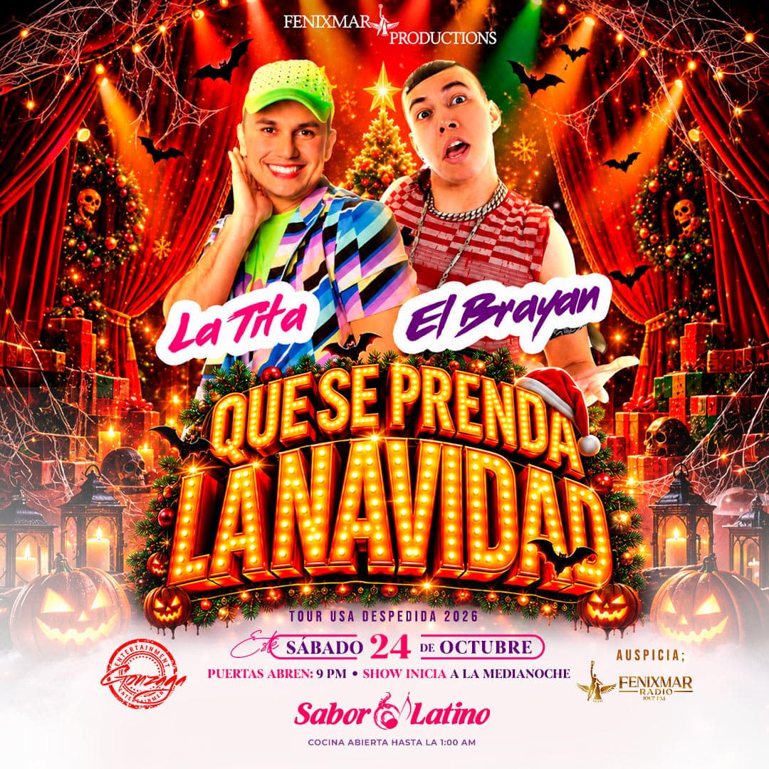 LA TITA Y EL BRAYAN QUE SE PRENDA LA NAVIDAD | En Sabor Latino