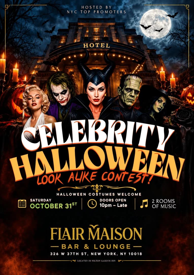 Halloween Celebrity Look Alike Contest