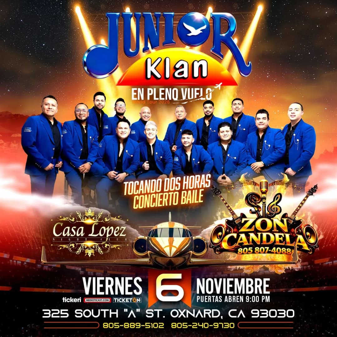 Junior Klan en casa lopez oxnard