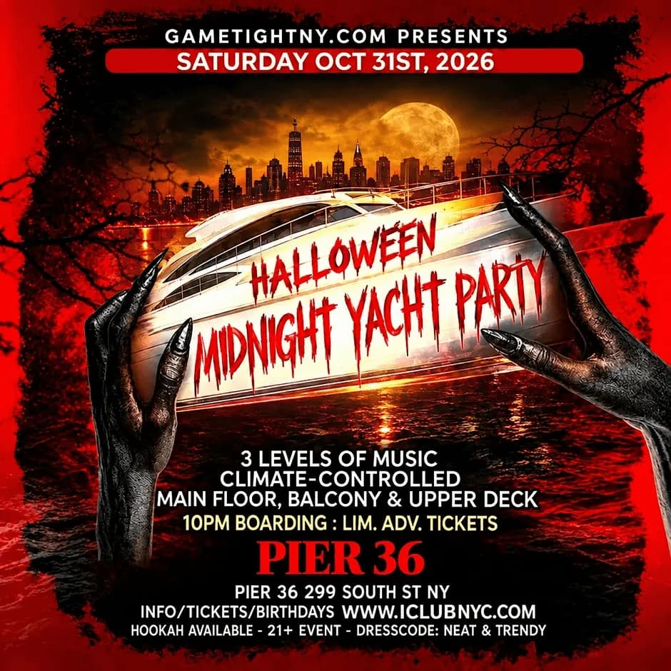 HALLOWEEN MIDNIGHT YACHT PARTY CRUISE | OCT 31 10PM