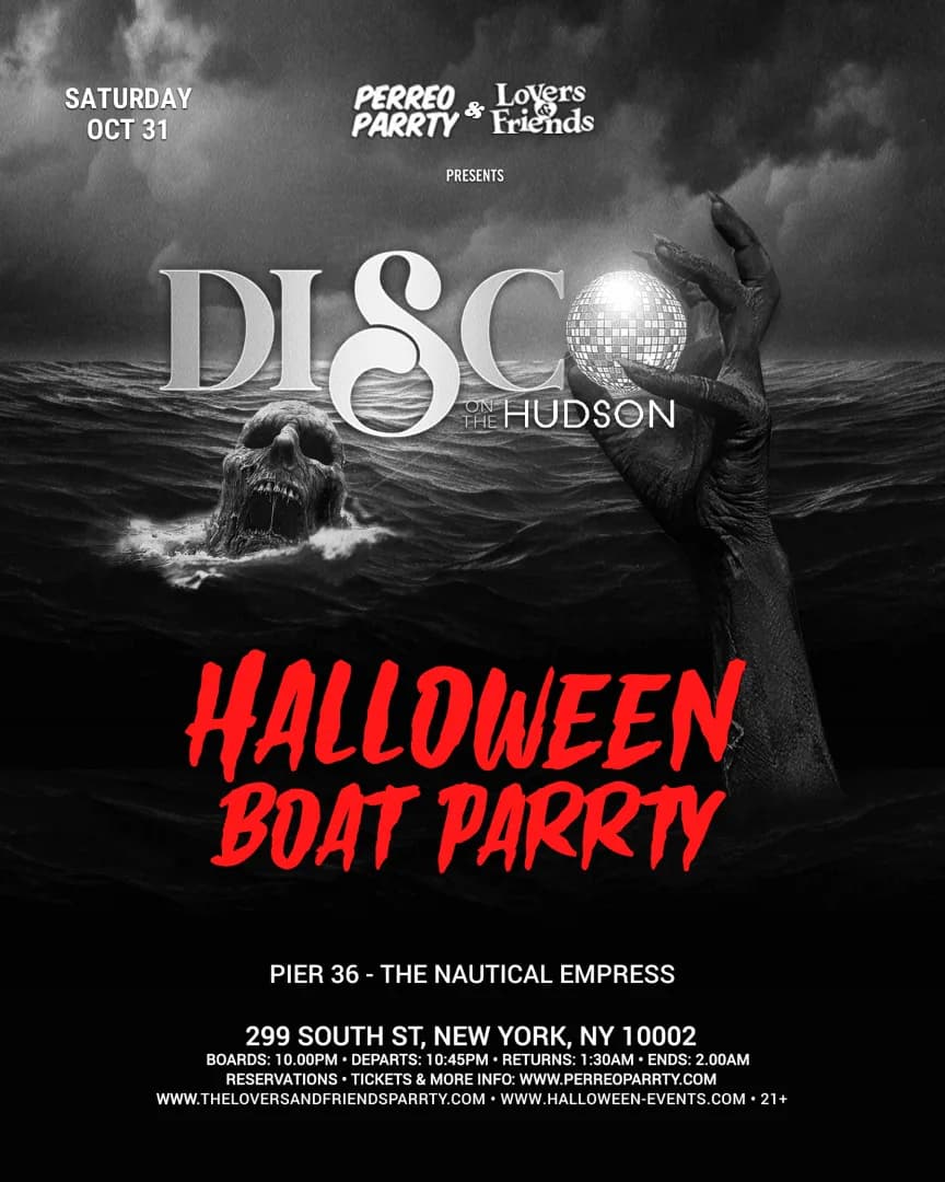 Disco on the Hudson Haunted Mega Yacht Halloween Boat Party