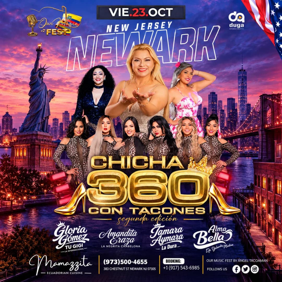 Chicha 360 con Tacones – Segunda Edición | Newark, New Jersey