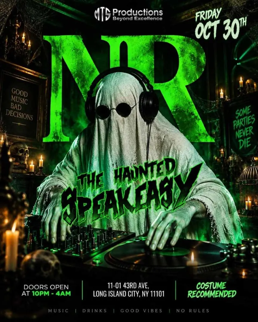 Newsroom Halloween Party 2026 | The Haunted Speakeasy in LIC
