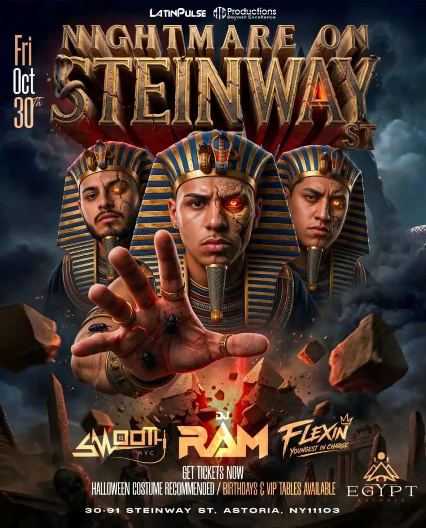 Nightmare on Steinway St – Halloween Party at Egypt Astoria