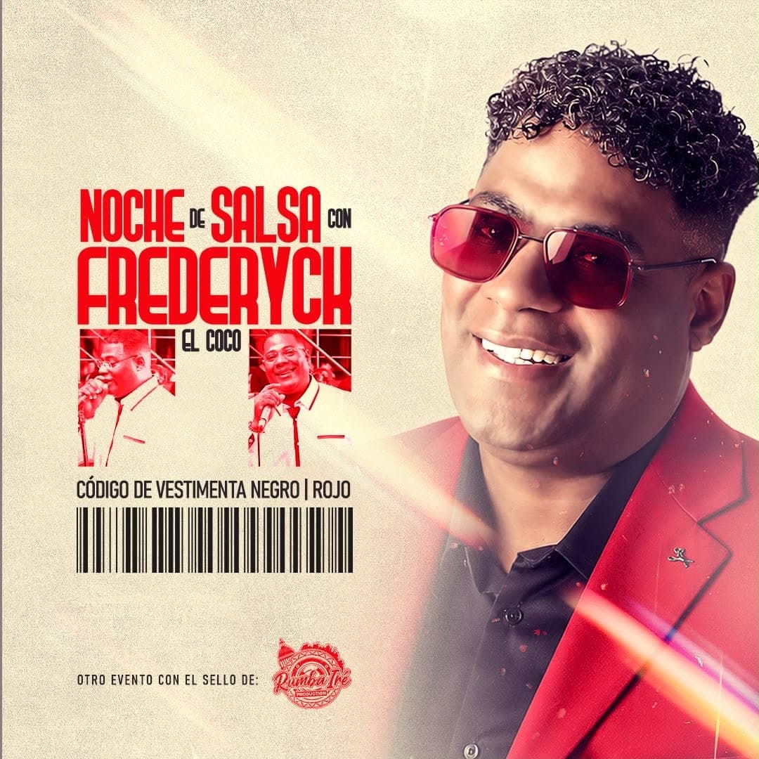 Salsa en íntimo con Frederick el coco