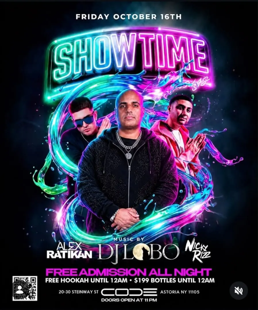 Showtime Fridays DJ Lobo Live At Code Astoria