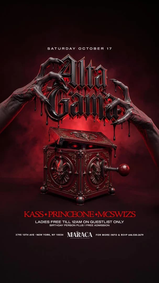 Alta Gama Saturdays At Maraca NYC
