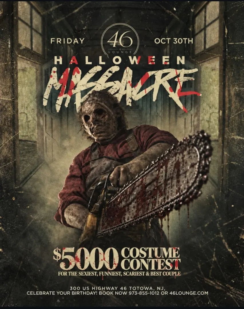Halloween Massacre Party At 46 Lounge