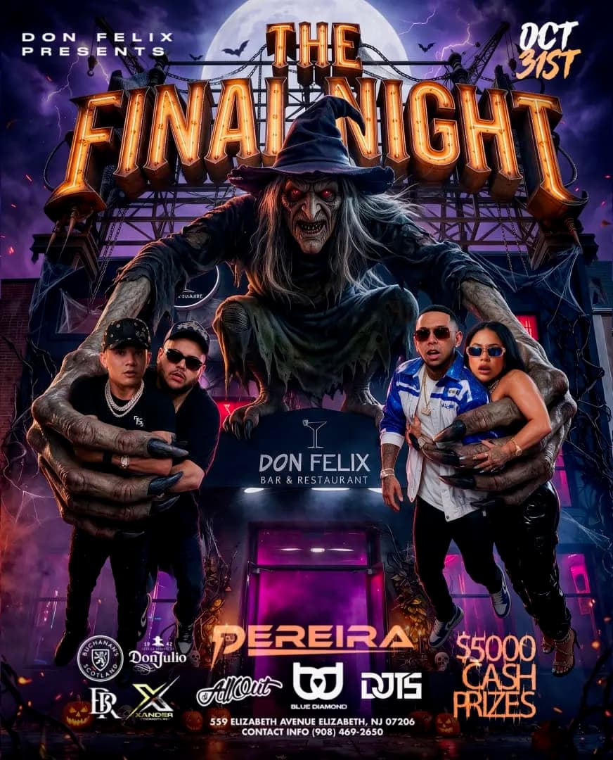 Sat Oct 31st THE FINAL NIGHT DJ PEREIRA - DJ ALL OUT - DJ TS - DJ BLUEDIAMOND