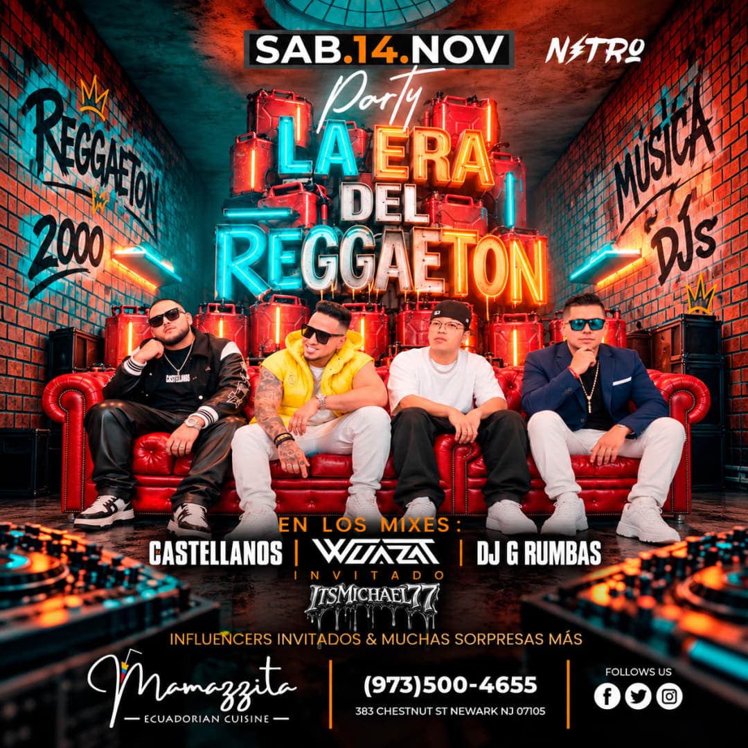 La Era del Reggaetón Party in New Jersey