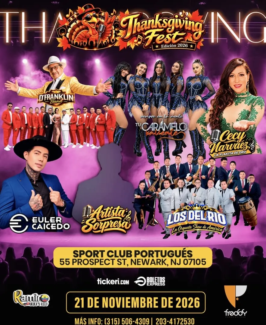 THANKSGIVING FEST 2026 NEWARK NJ
