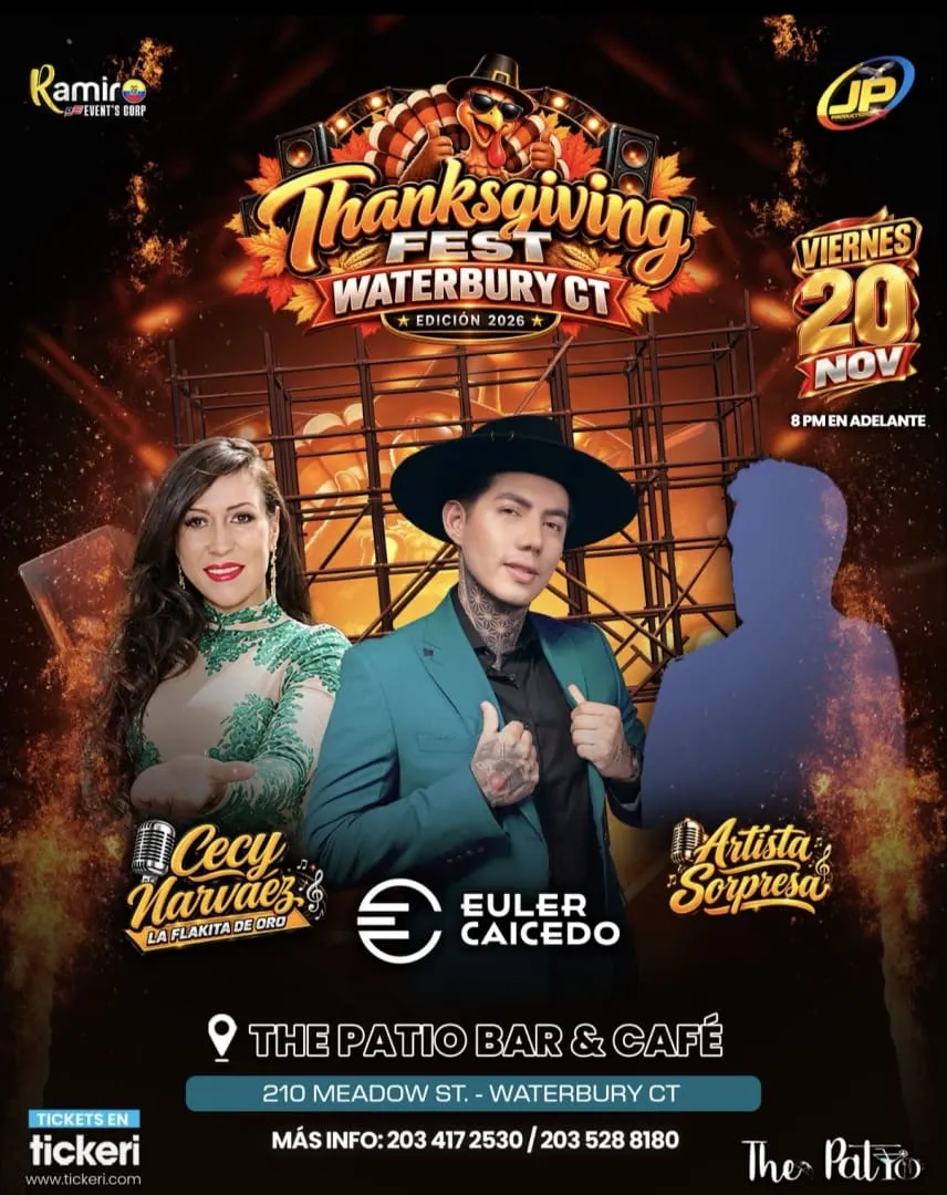 THANKSGIVING FEST 2026 Waterbury Ct