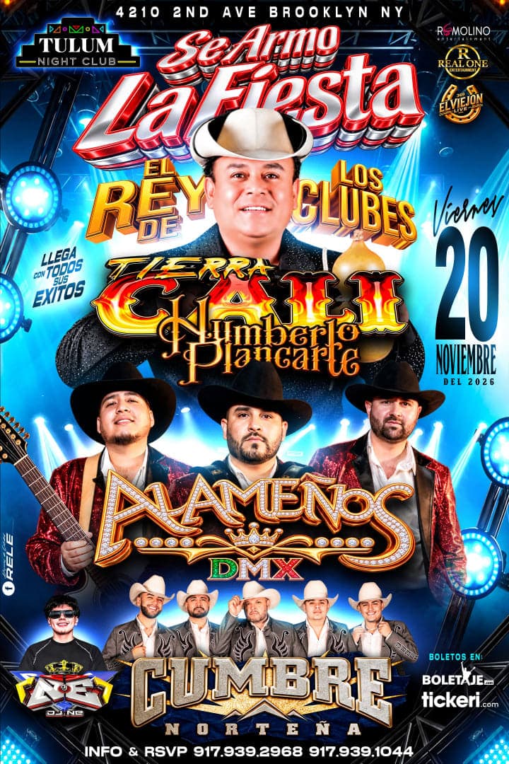 š¤ š„ Ā”SE ARMOĢ LA FIESTA EN TULUM NIGHT CLUB! š¶š»Tierra Cali con Humberto Plancarte (El Rey de los Clubes)