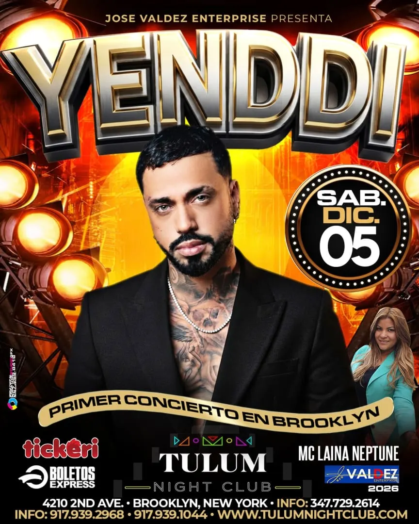 🔥 ¡YENDDI EN VIVO EN BROOKLYN! 🔥
