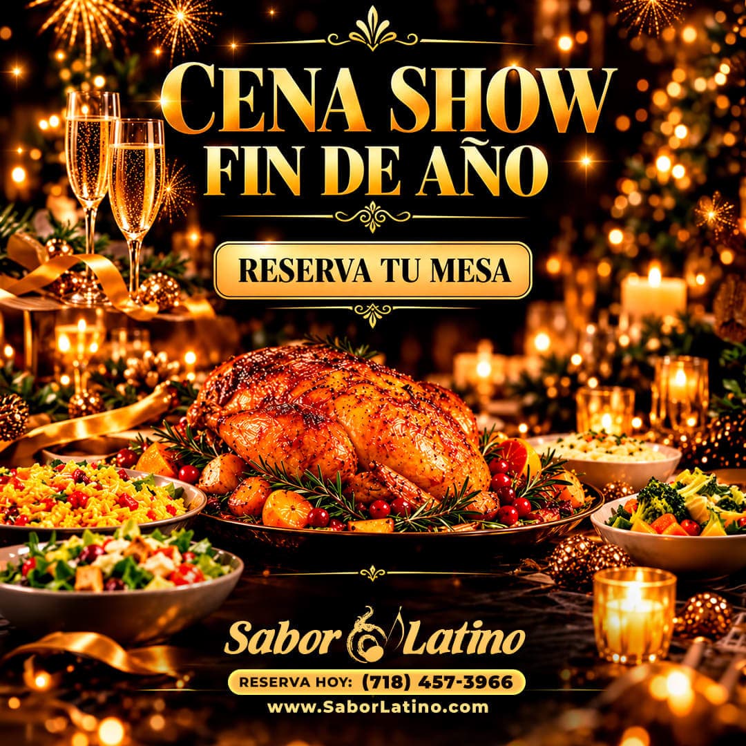 CENA SHOW FIN DE AÑO | Sabor Latino