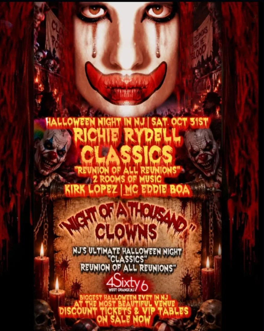 Night of A Thousand Clowns Halloween Party At 4Sixty6