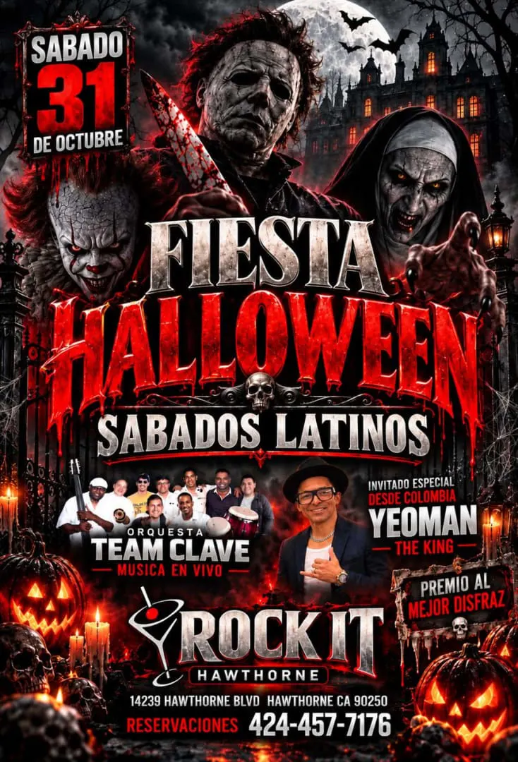 HALLOWEEN LATINO 2026 | ORQUESTA TEAM CLAVE EN VIVO + YEOMAN THE KING