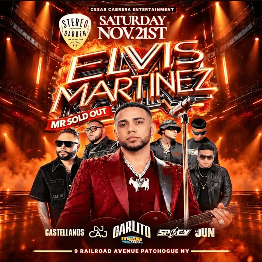 Elvis Martinez “Mr. Sold Out” Live at Stereo Garden