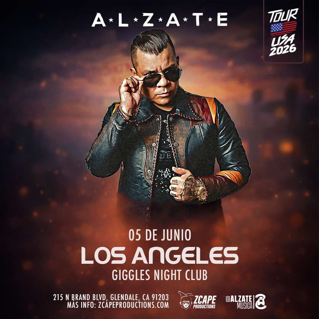 ALZATE en VIVO en Los Angeles